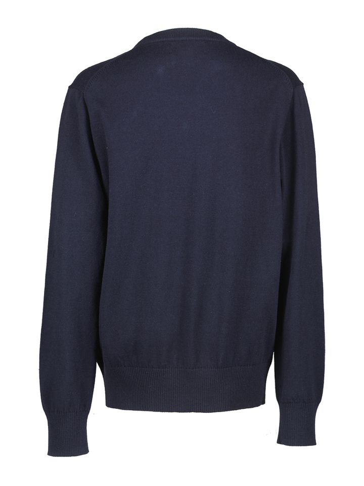 Donkerblauwe trui met ronde hals Ralph Lauren
