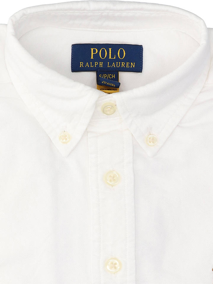 Wit hemd logo Ralph Lauren