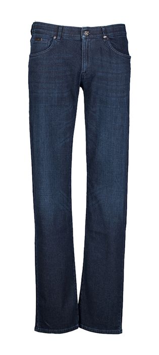Donkerblauwe straight jeans Comfort Zilton