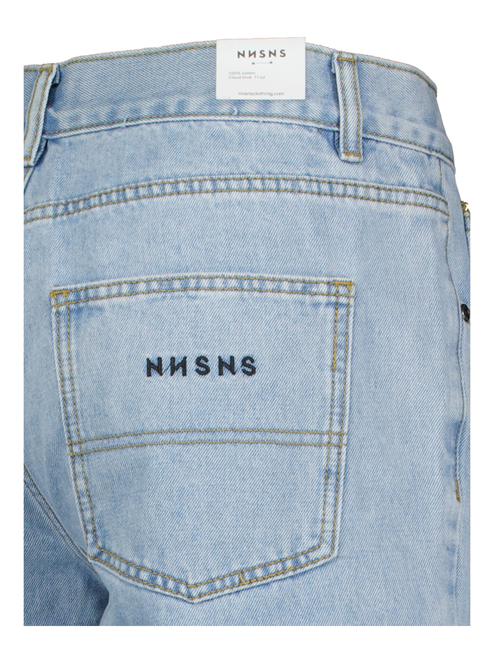 Lichtblauwe jeansshort Nessie NNSNS