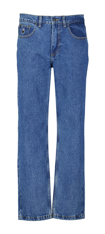 Donkerblauwe jeansbroek Nessie NNSN