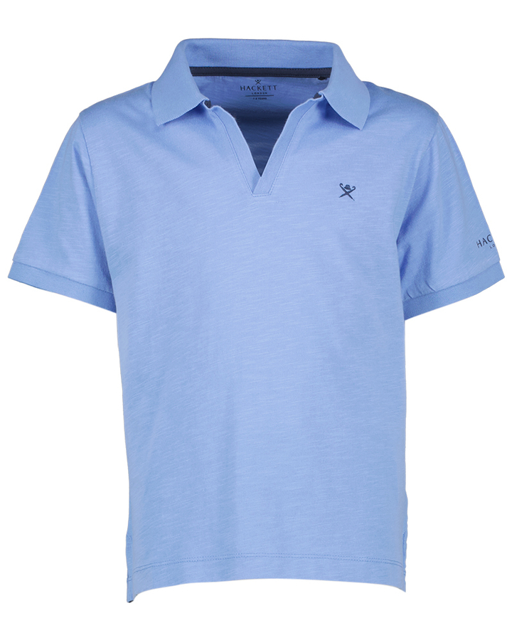 Lichtblauwe polo Hackett 