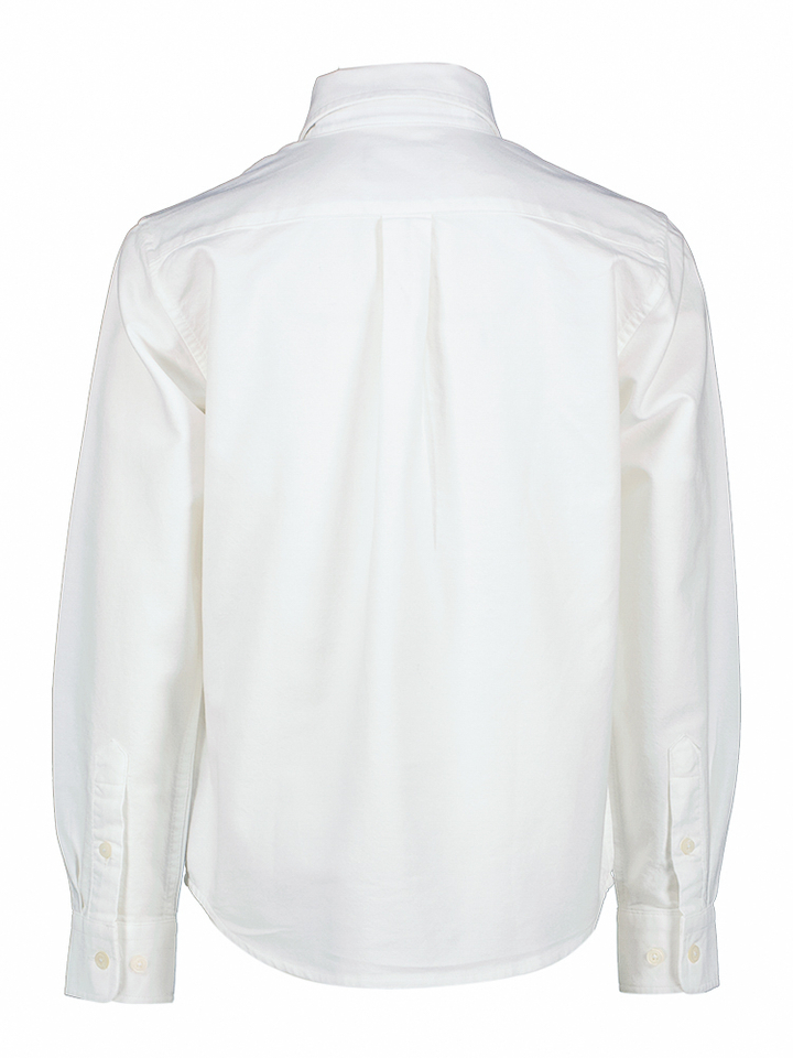 Wit katoenen hemd Hackett 