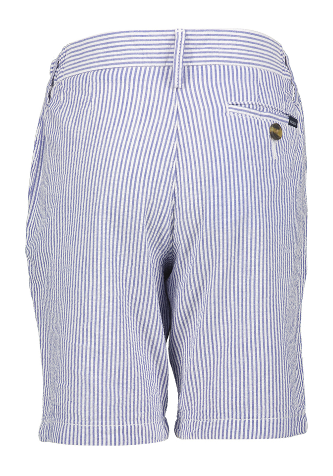 Blauwe witte gestreepte short Hackett 