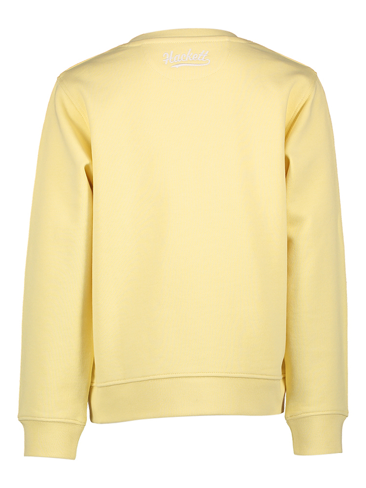 Gele sweater met print Hackett