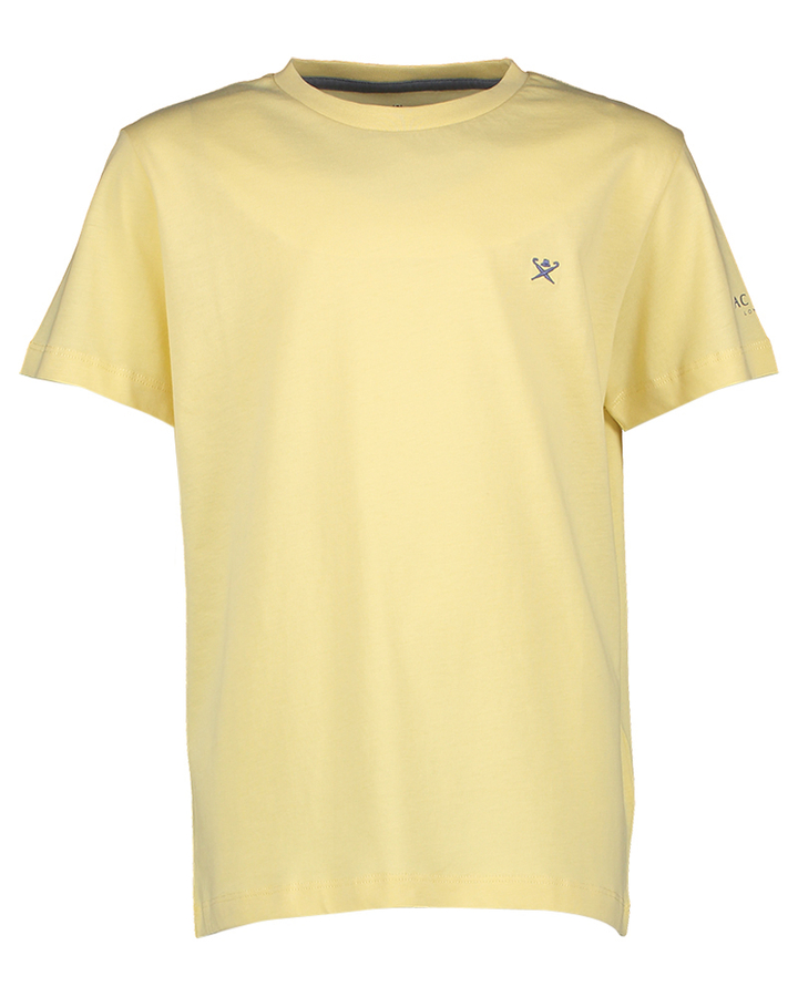 Gele t-shirt met logo Hackett