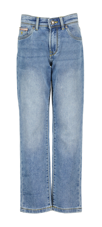 Blauwe skinny jeans Hackett