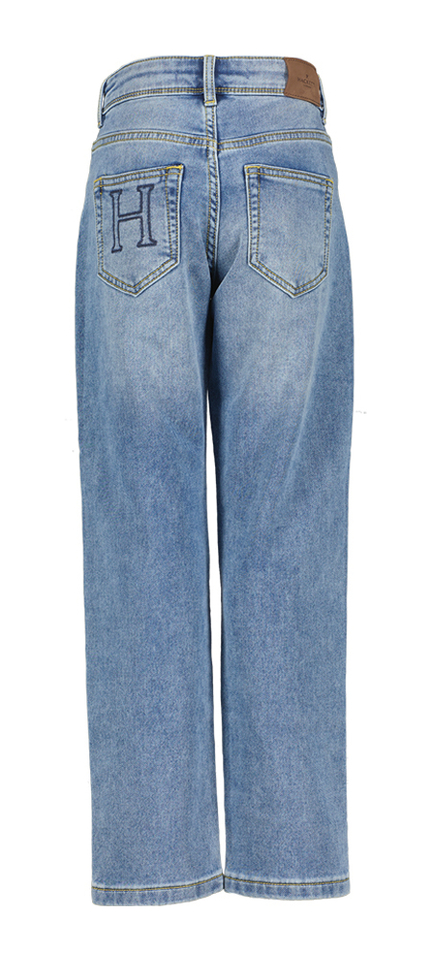 Blauwe skinny jeans Hackett
