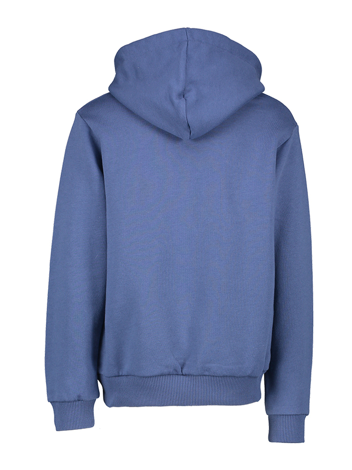 Blauwe katoenen hoodie met logo Antwrp 