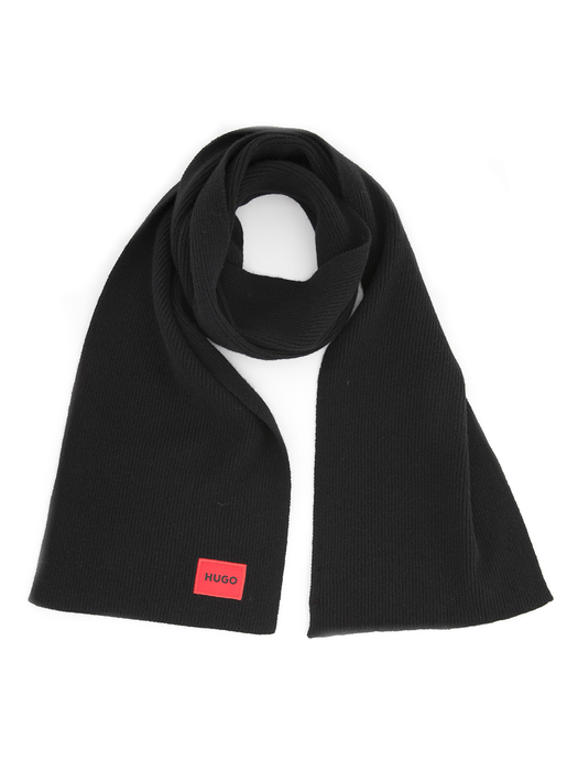 Zwarte sjaal Hugo Boss