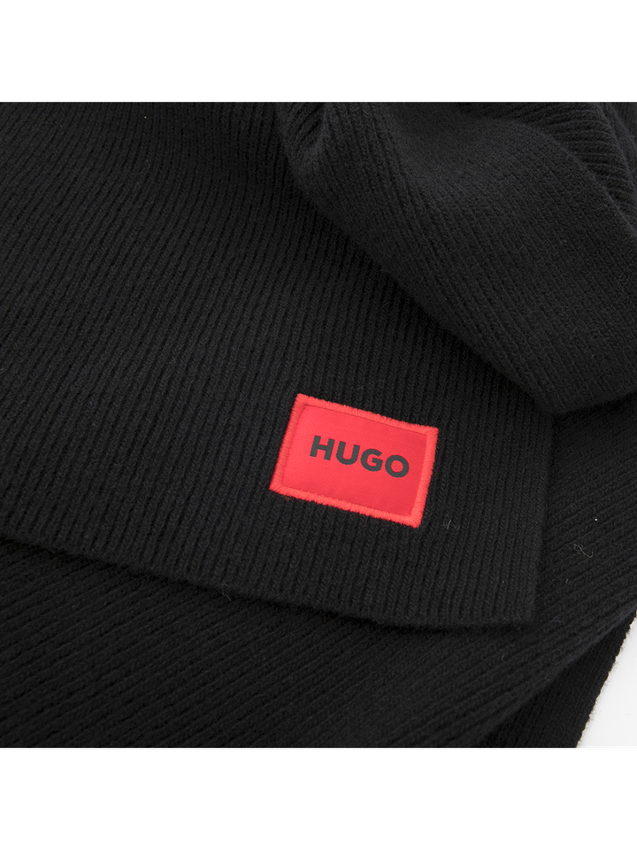Zwarte sjaal Hugo Boss
