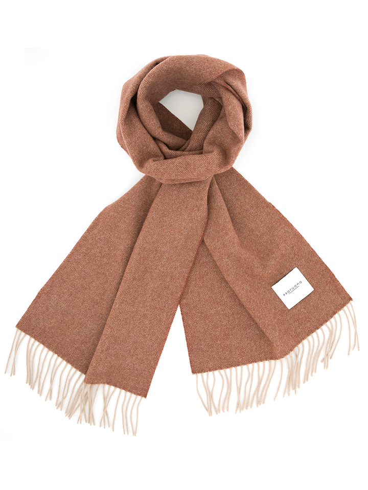 Bruine wollen sjaal Profuomo