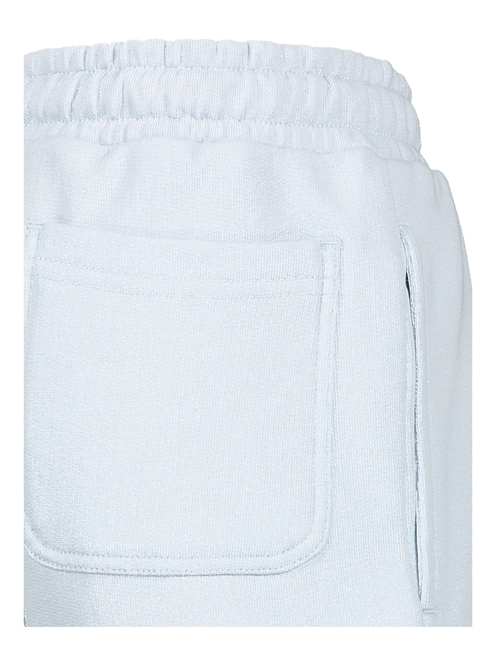 Lichtblauwe katoenen short logo Lyle & Scott