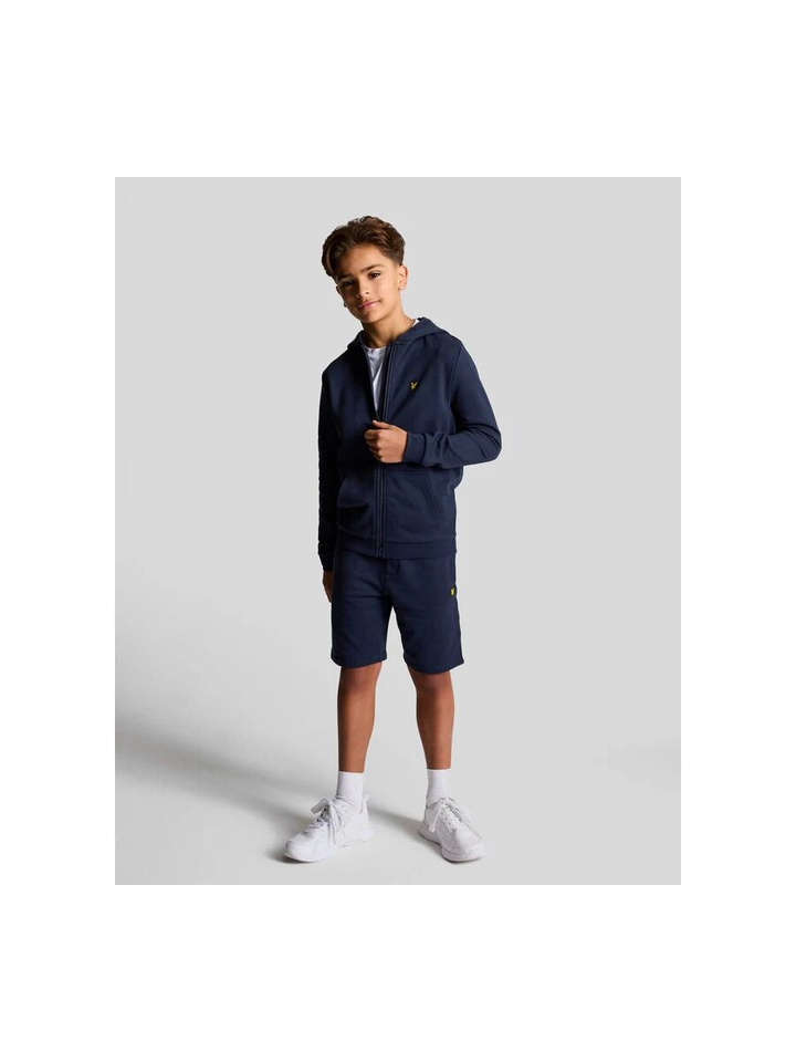Blauwe short met logo Lyle & Scott 