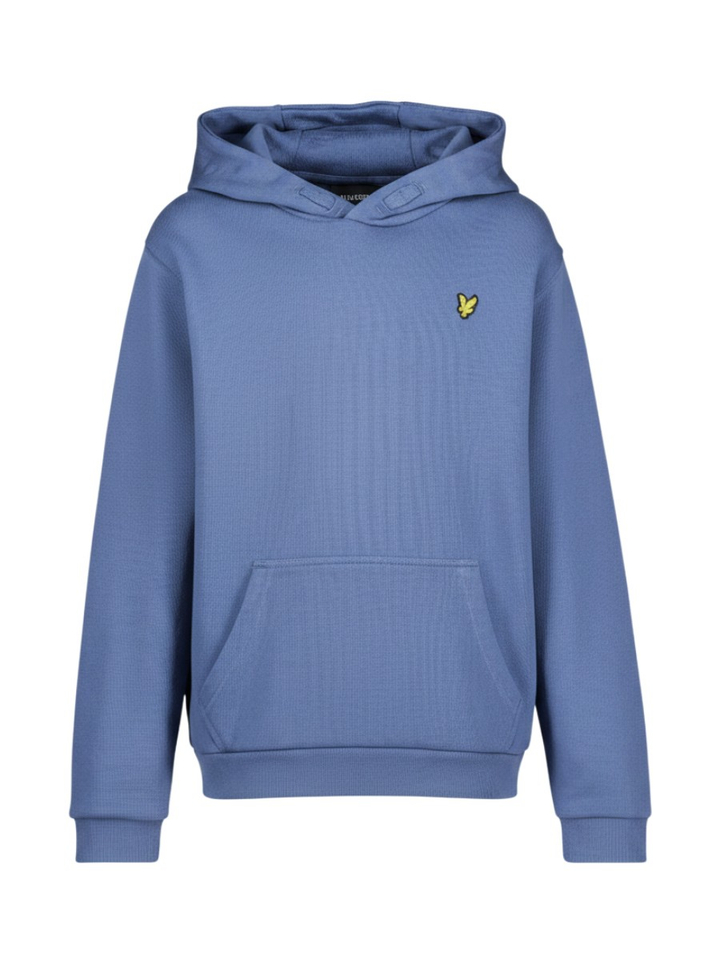 Blauwe sweater met kap Lyle&Scott 