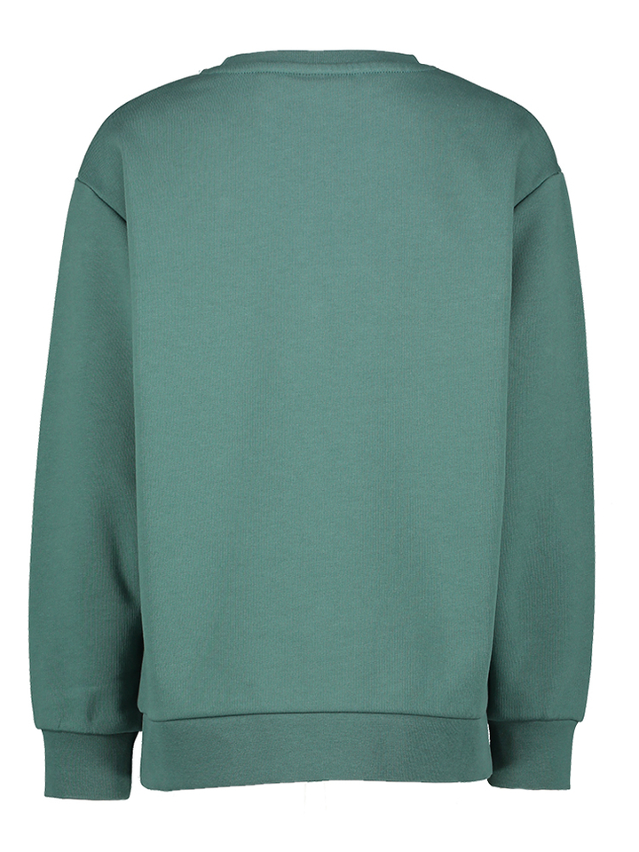 Groene katoenen sweater logo Lyle&Scott