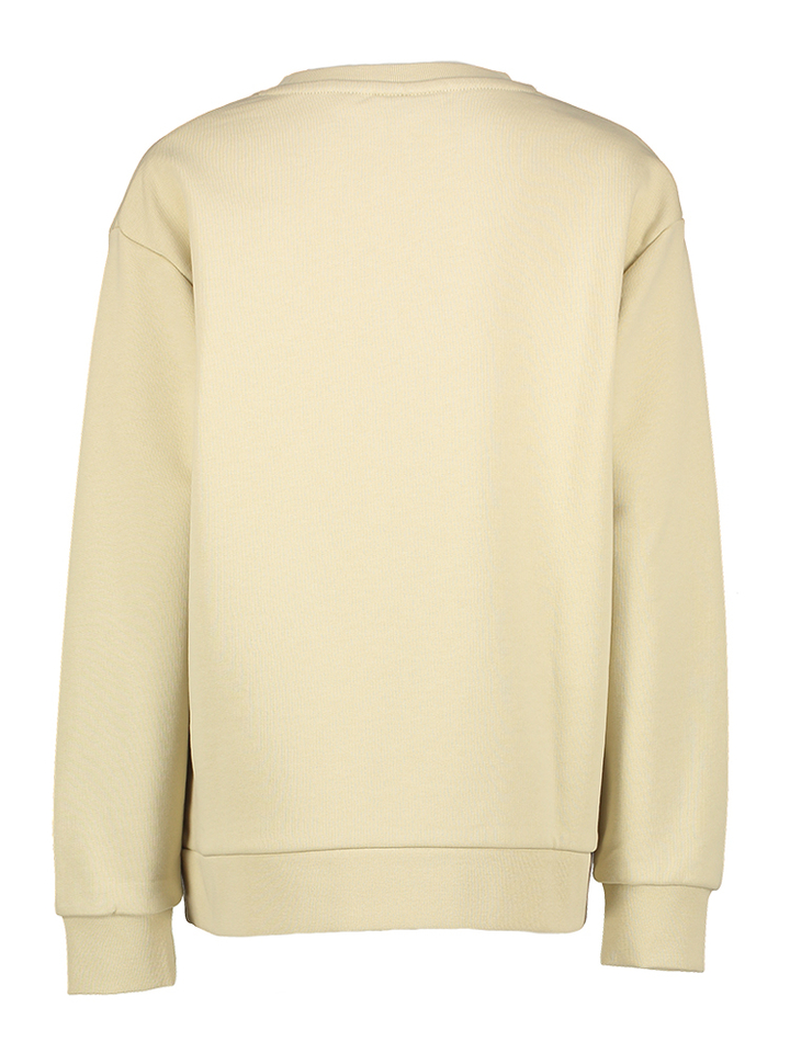 Beige katoenen sweater logo Lyle&Scott 