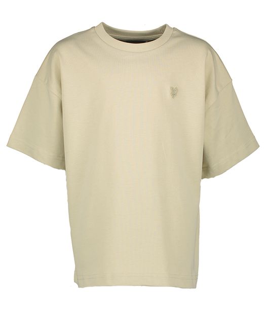 Beige t-shirt met korte mouwen Lyle&Scott