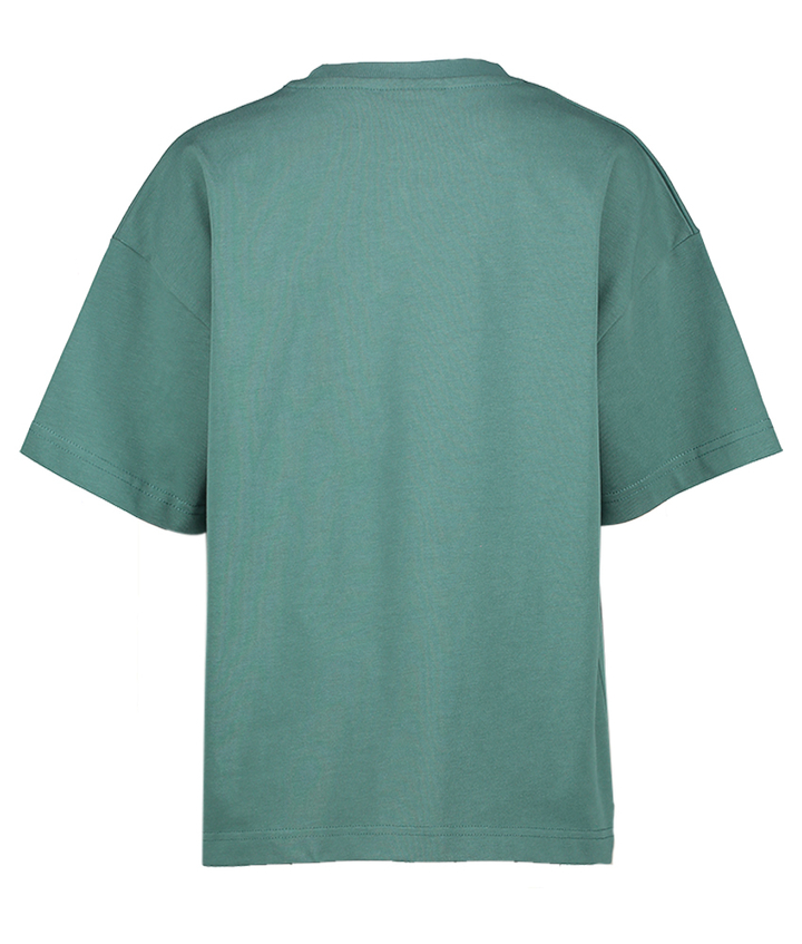 Groene t-shirt met korte mouwen Lyle&Scott