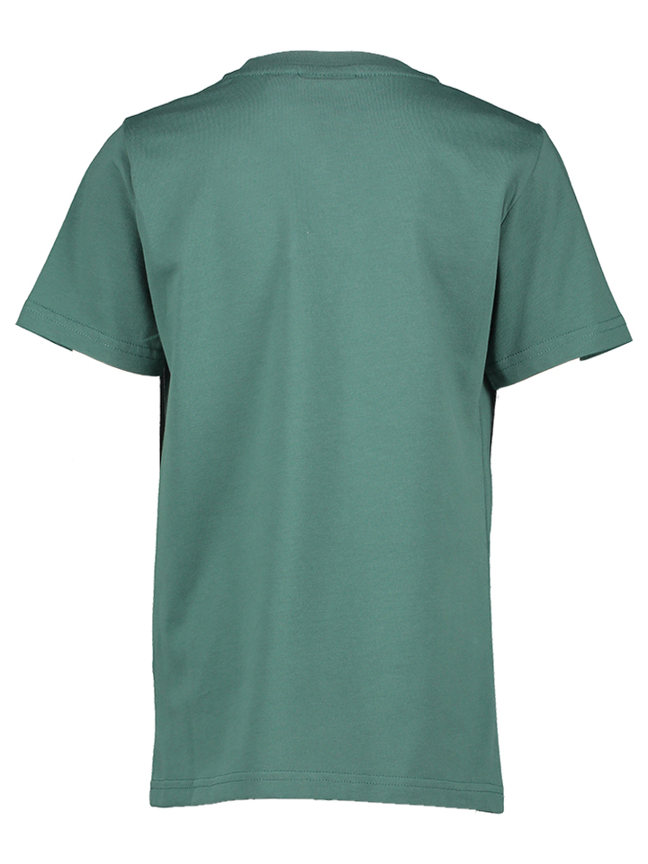 Groene katoenen t-shirt met korte mouwen Lyle & Scott  