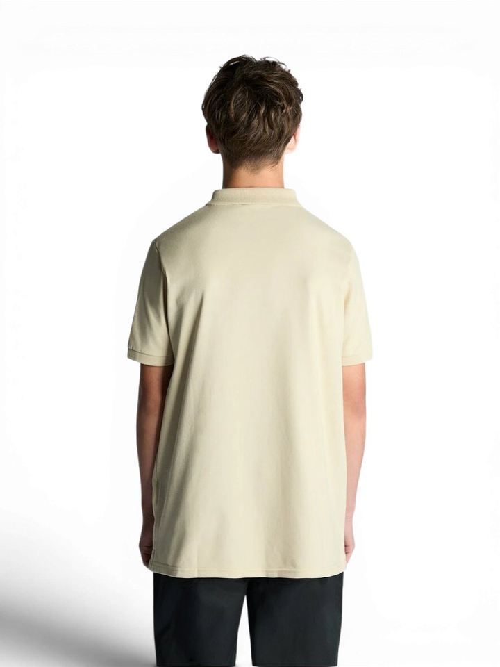 Beige polo met korte mouwen Lyle&Scott 