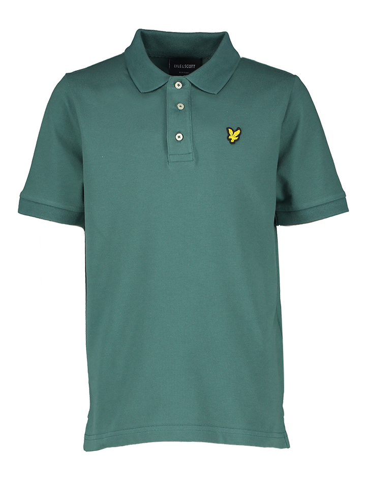 Groene polo met korte mouwen Lyle&Scott 