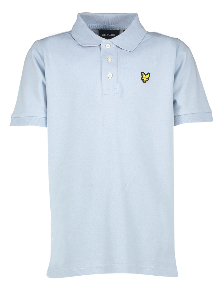 Blauwe polo met korte mouwen Lyle&Scott 