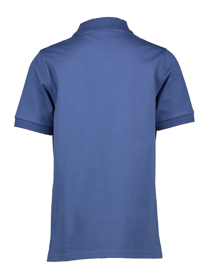 Blauwe polo met korte mouwen Lyle&Scott