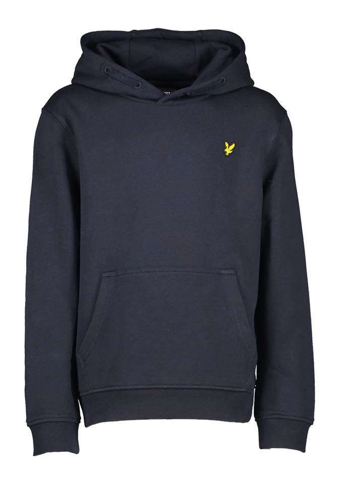 Blauwe hoodie logo Lyle&Scott
