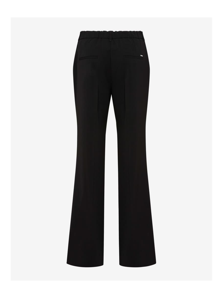 Zwarte geklede bootcut broek Maine Brax 