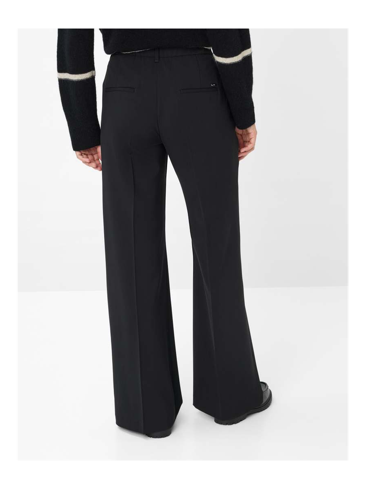 Zwarte geklede bootcut broek Maine Brax 