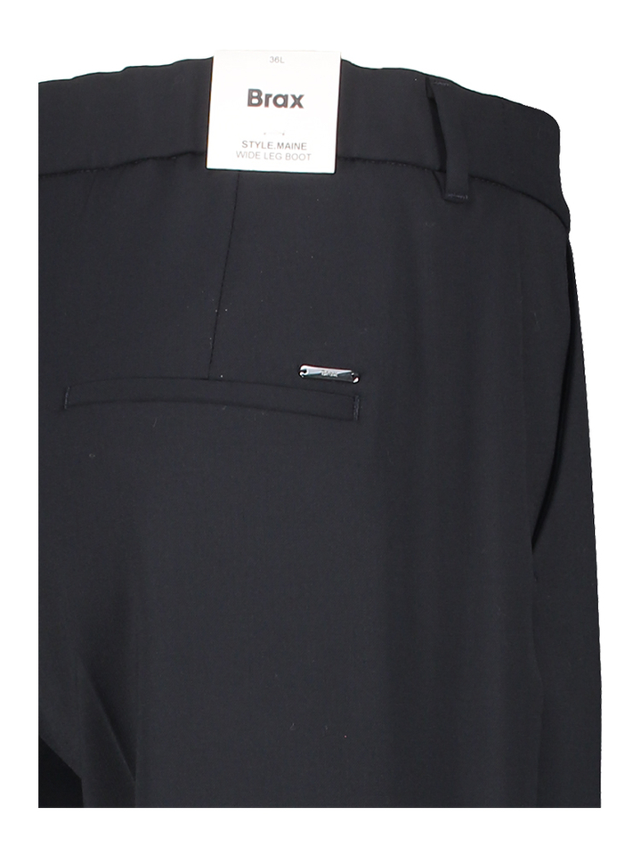 Blauwe geklede bootcut broek Maine Brax 