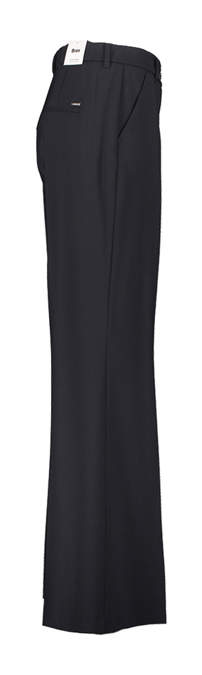 Blauwe geklede bootcut broek Maine Brax 