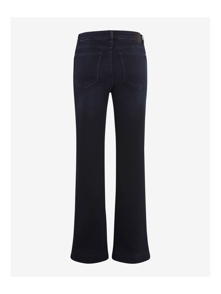 Blauwe wide leg jeans Shakira Brax