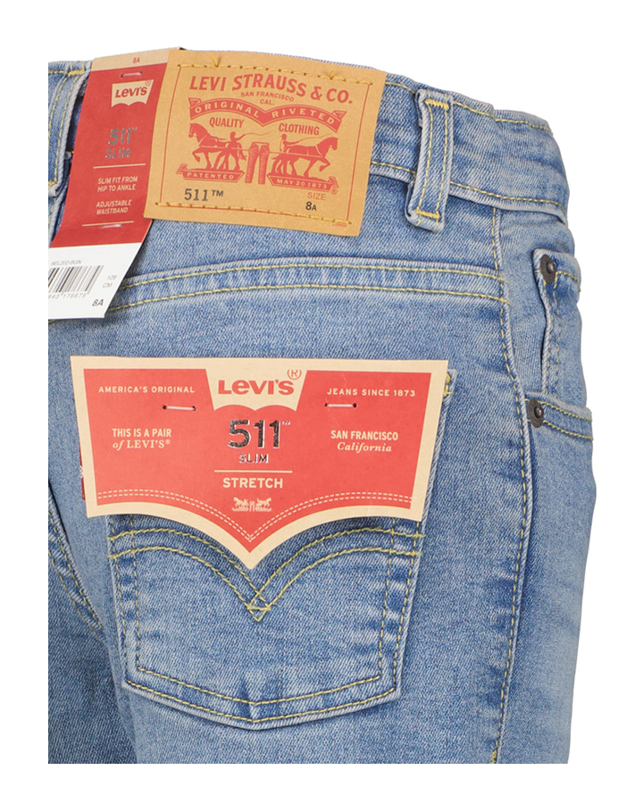 Blauwe Skinny jeans Levi's 