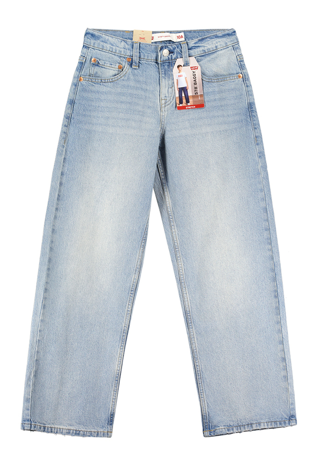 Blauwe baggy jeans Levi's 