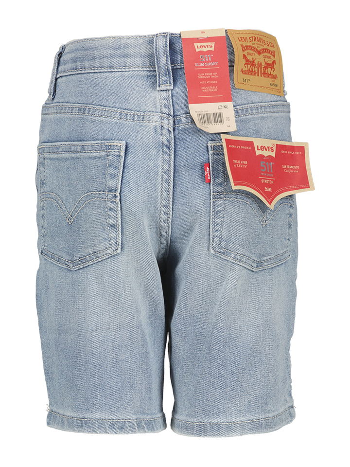 Blauwe jeans short Levi's