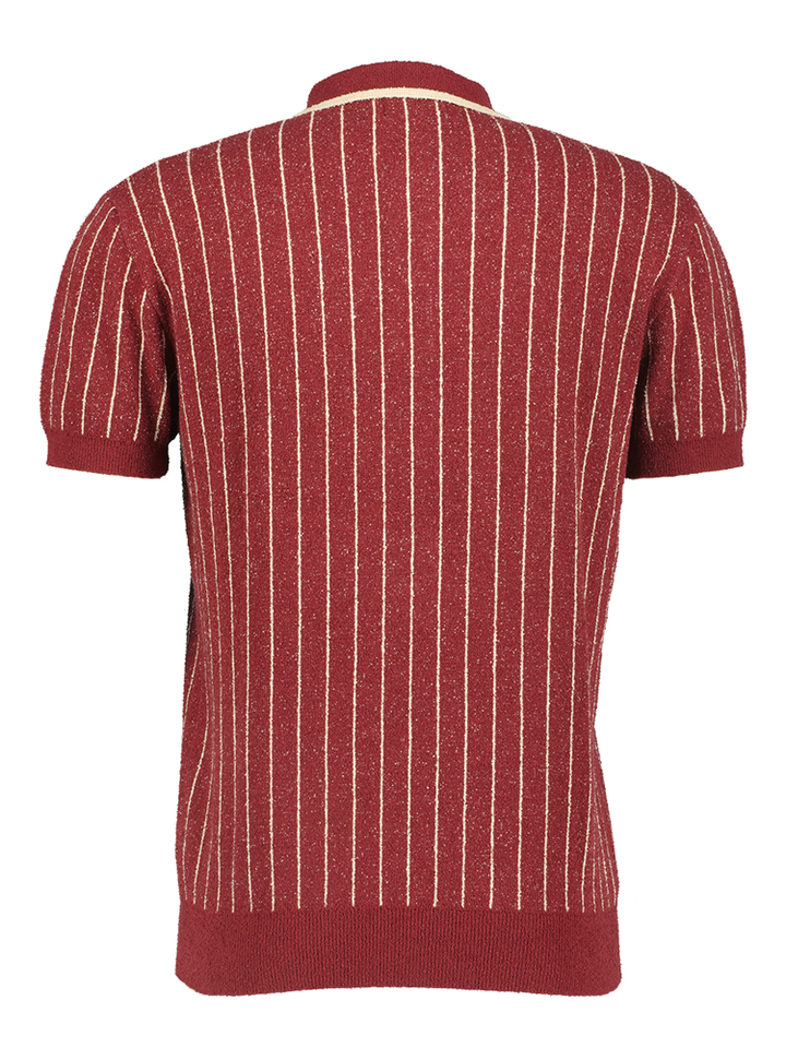 Bordeaux T-shirt met strepen Antwrp