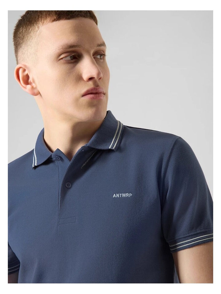 Donkerblauwe polo Antwrp