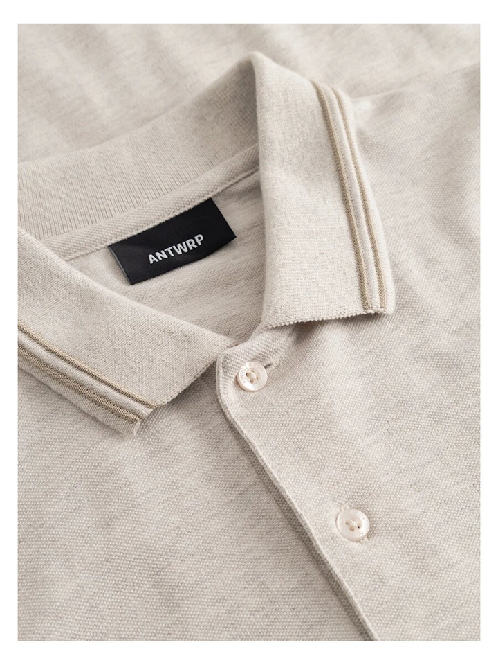 Beige polo Antwrp