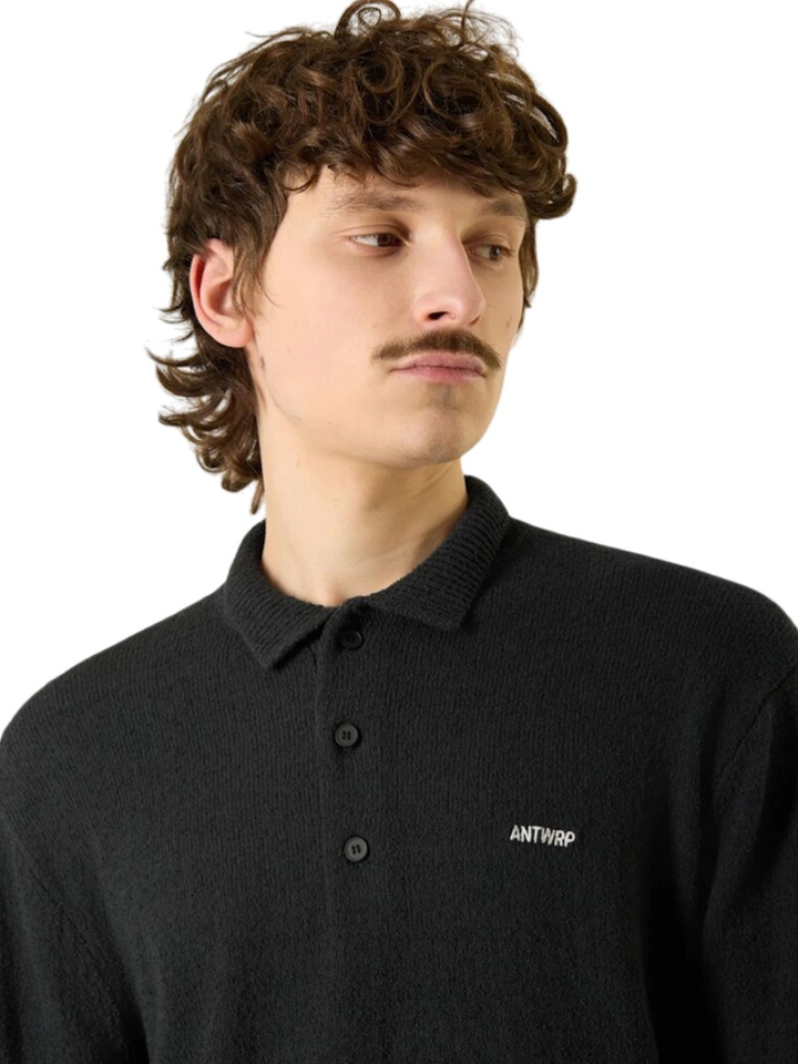 Donkerblauwe trui met polokraag Antwrp