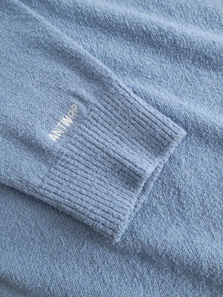 Blauwe trui met ronde hals Antwrp