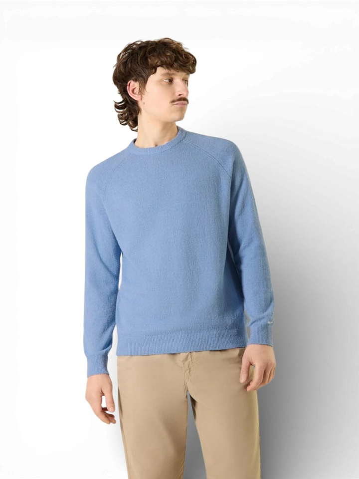 Blauwe trui met ronde hals Antwrp