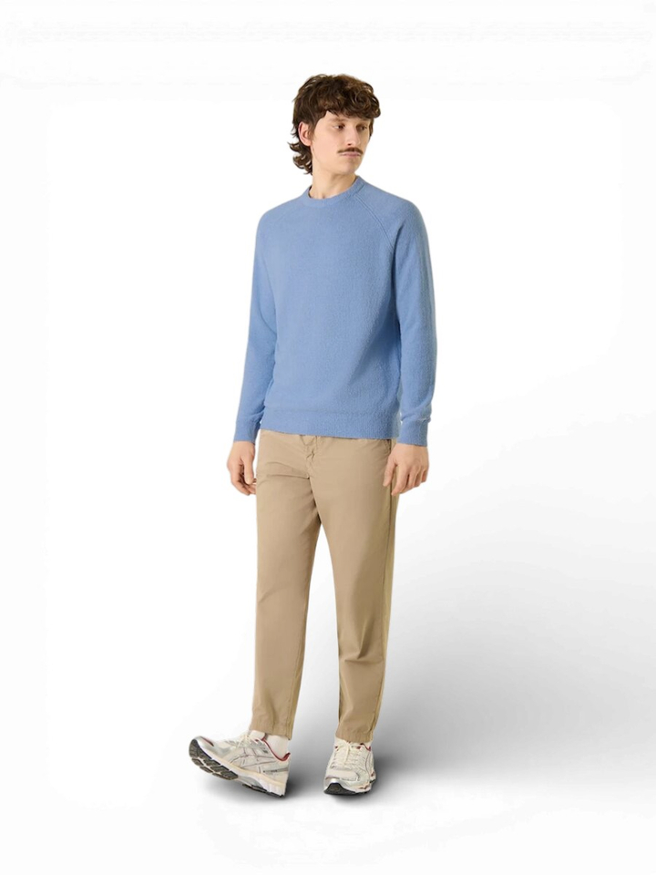 Blauwe trui met ronde hals Antwrp