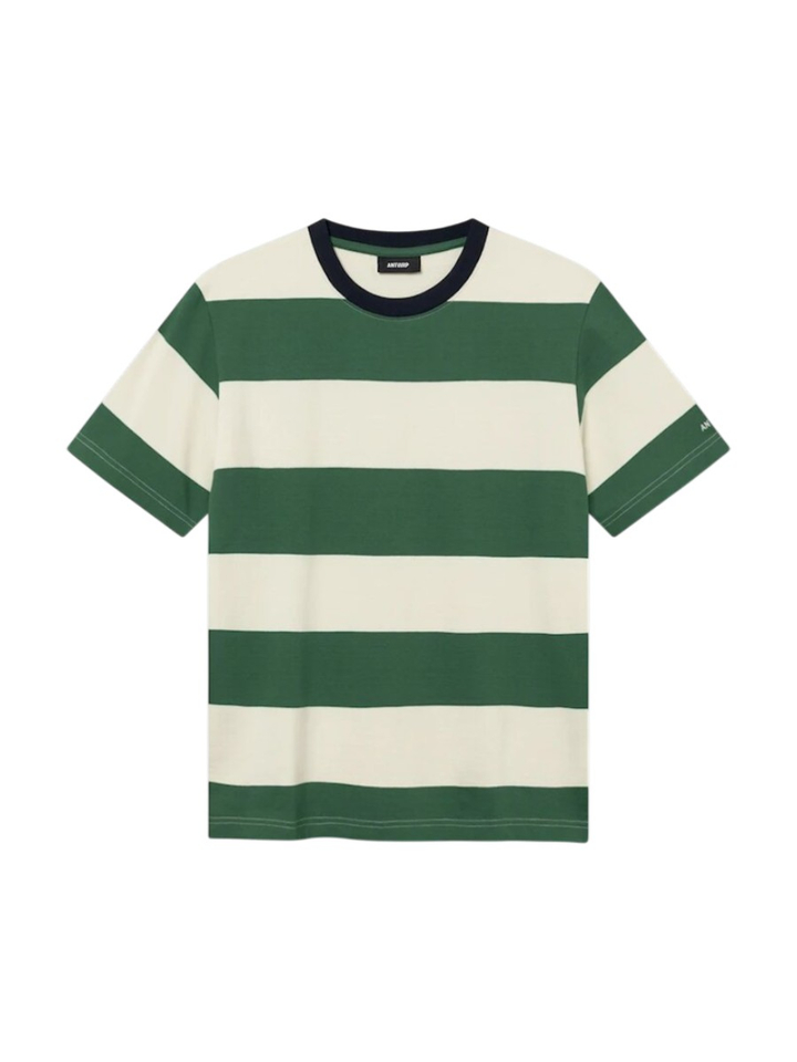 Groen wit gestreepte t-shirt Antwrp