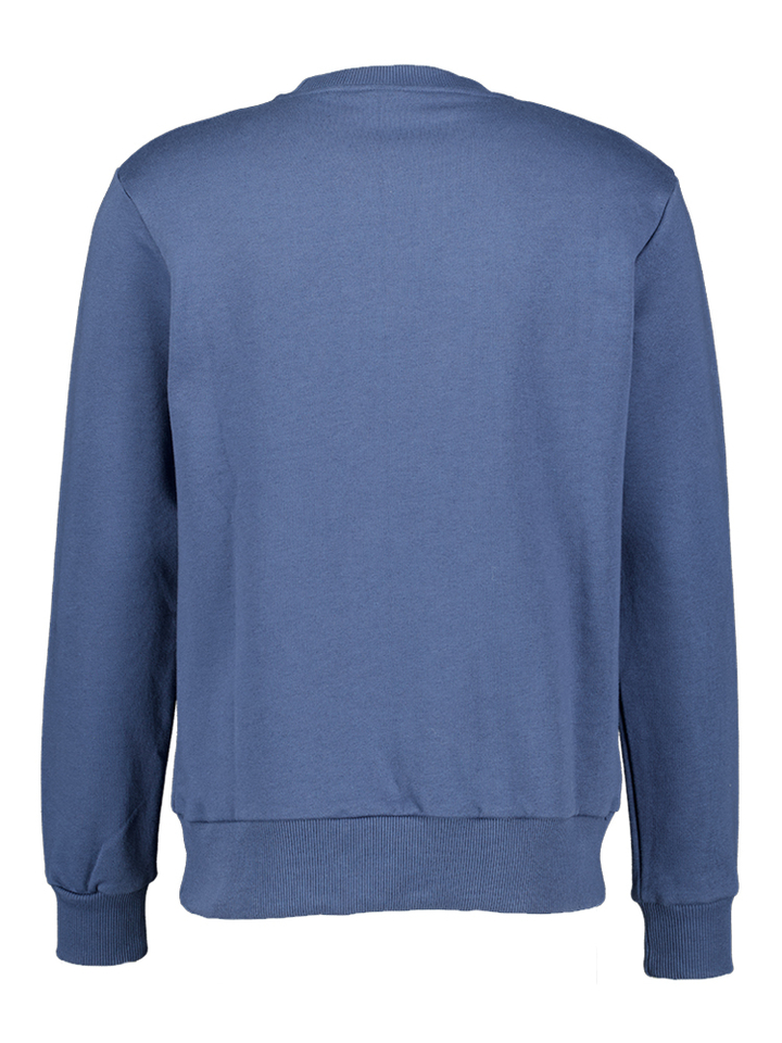 Blauwe katoenen sweater met logo Antwrp 
