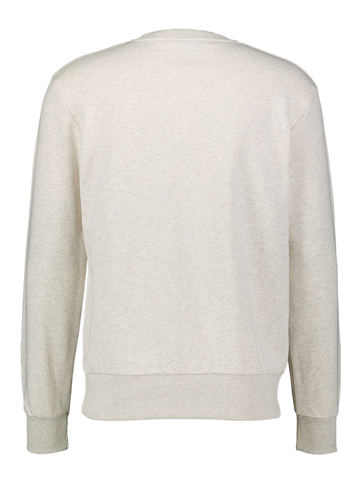 Beige katoenen sweater met logo Antwrp 