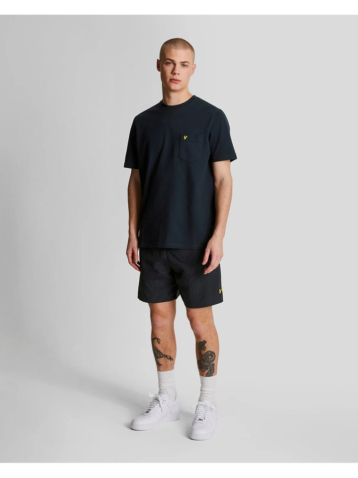 Donkerblauwe zwemshort met zakken Lyle&Scott