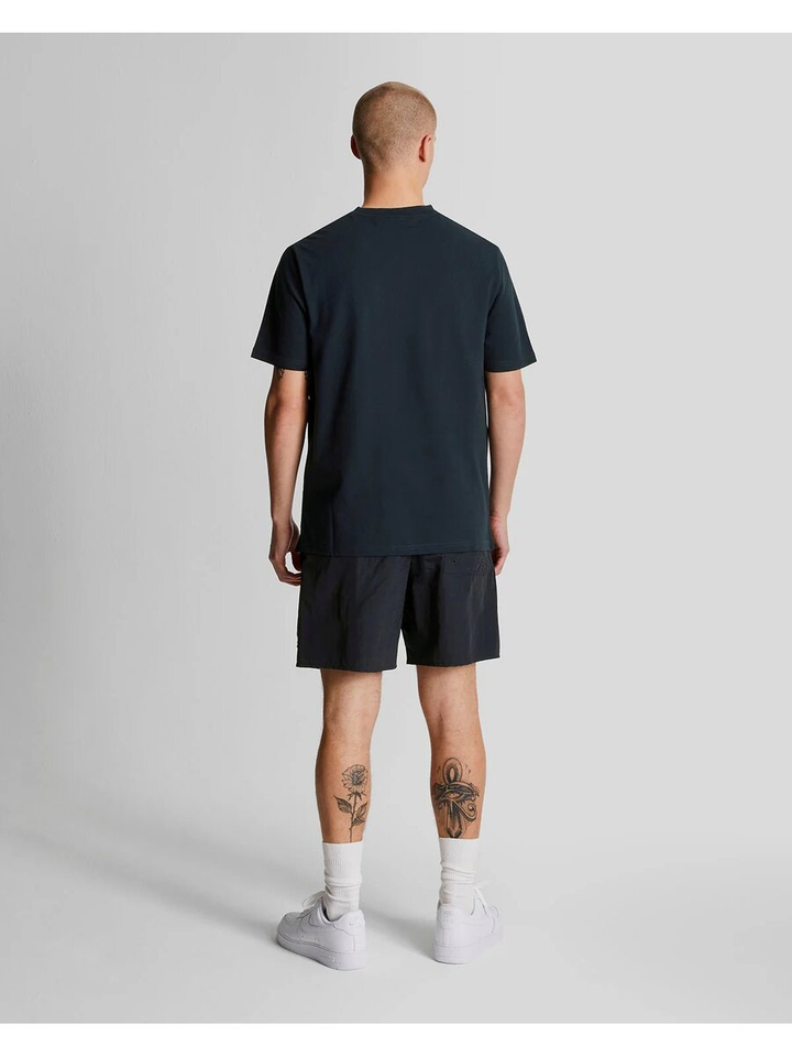 Donkerblauwe zwemshort met zakken Lyle&Scott