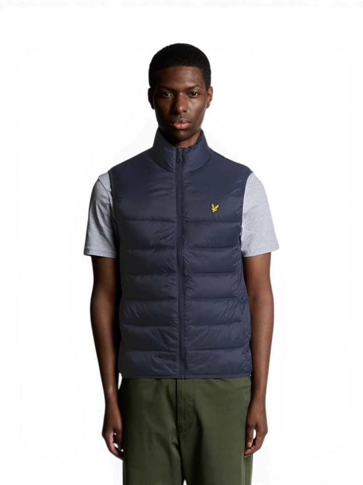 Donkerblauwe bodywarmer Lyle&Scott 